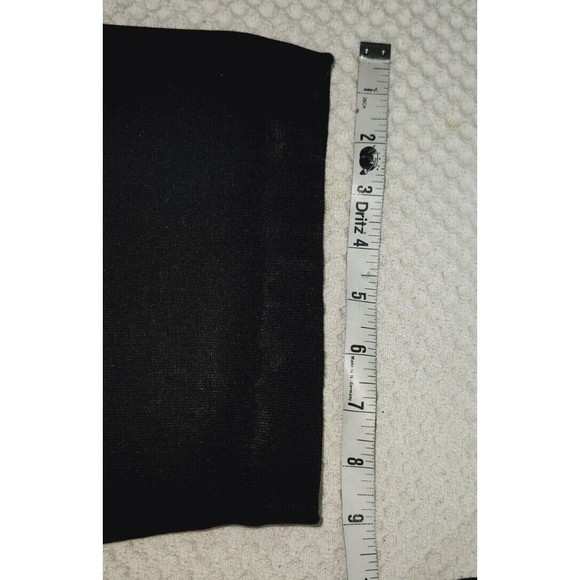 Misook Pants Womens‎ XL Black Acrylic Knit Wide Leg High Rise Workwear Career - Picture 4 of 8